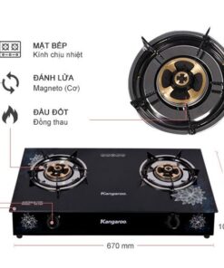 Bếp ga dương Kangaroo KG350